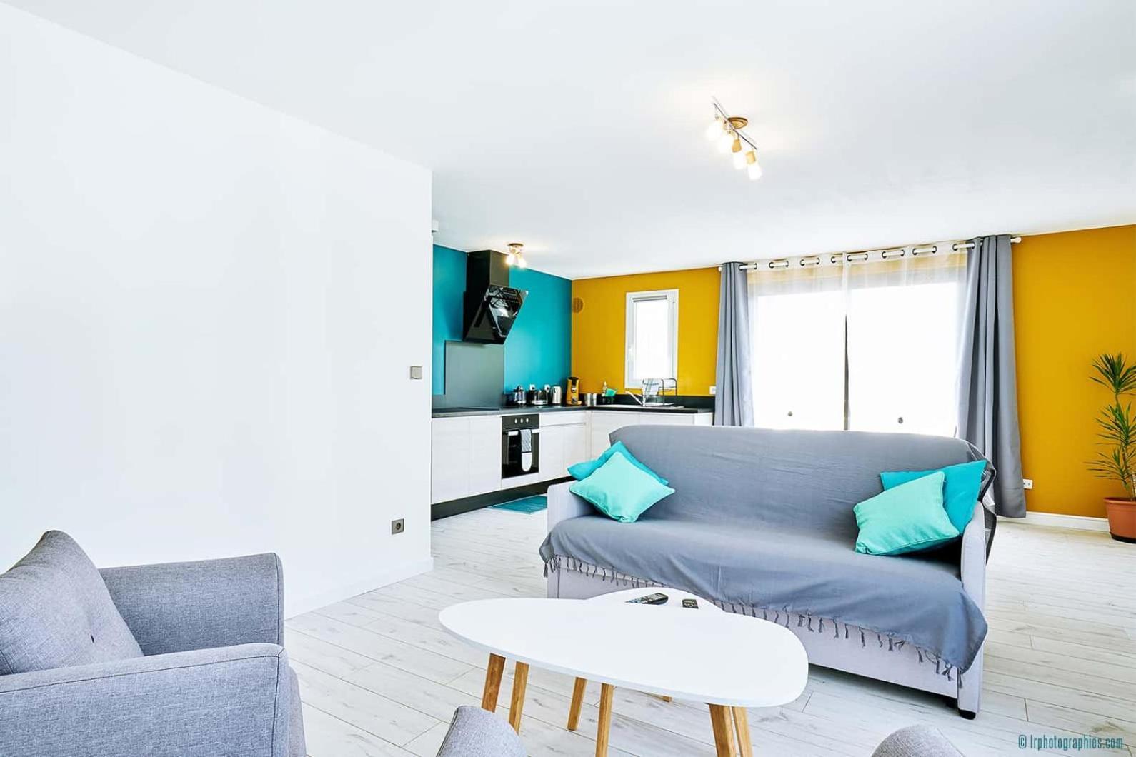 T2 Cosy A 100M De La Plage, Saint-Pierre, Luma Appart Eksteriør billede